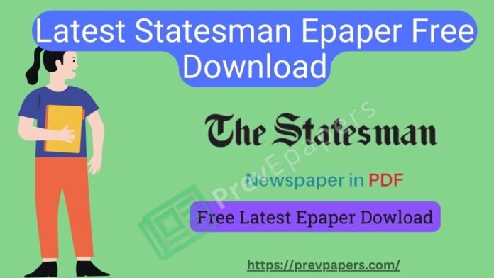 Download Statesman Epaper Free Download